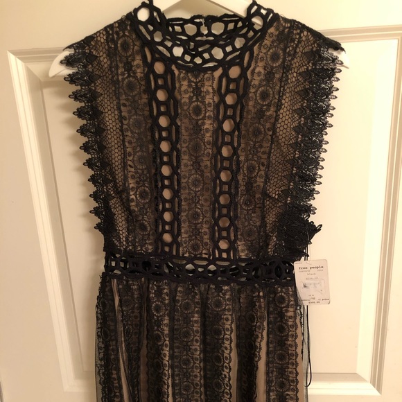 Free People Forever Lace Babydoll Dress - Picture 4 of 6